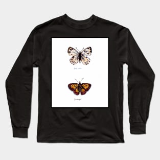 Two British Butterflies Long Sleeve T-Shirt